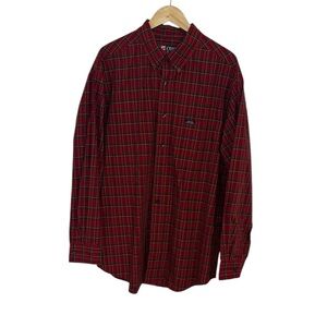 Chaps Ralph Lauren Red plaid Shirt, Christmas, XL